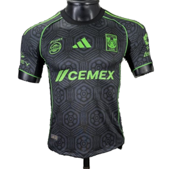Tigres UANL 2025/26 Third Jersey – Player Version – Special Edition – Black