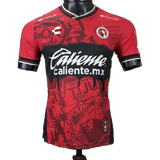 Tijuana 2025/26 Home Jersey – Player Version – Black/Red