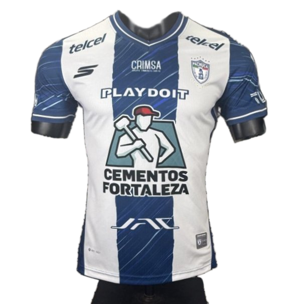 CF Pachuca 2025/26 Home Jersey – Player Version – White/Blue