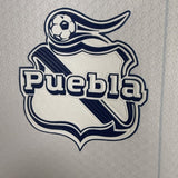 Puebla 2025/26 Home Jersey – Player Version – White/Blue