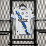 Puebla 2025/26 Home Jersey – Player Version – White/Blue