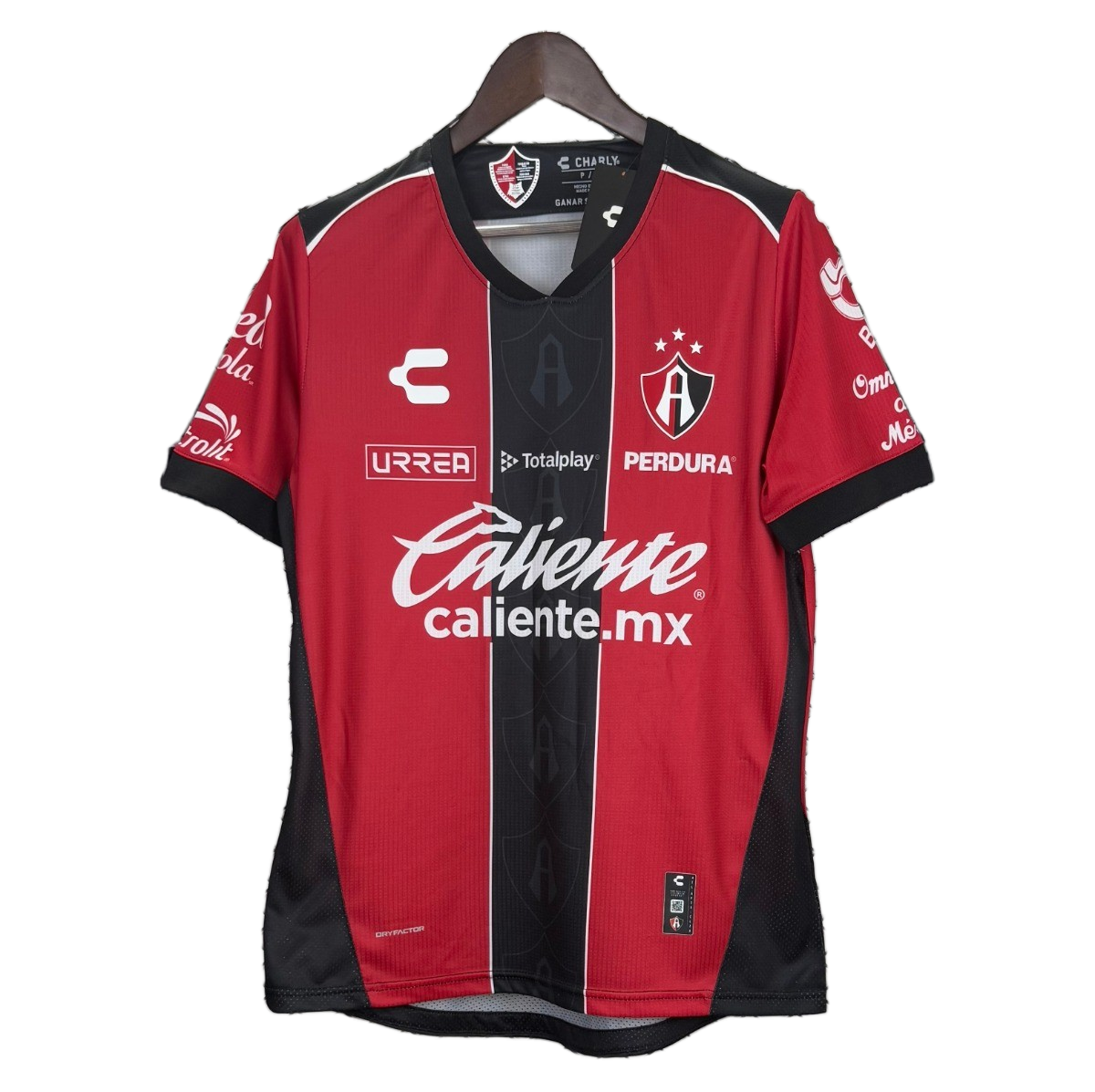 Atlas 2025/26 Home Jersey – Player Version – Black/Red