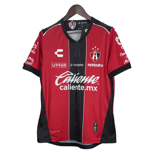 Atlas 2025/26 Home Jersey – Player Version – Black/Red