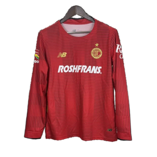 Deportivo Toluca 2025/26 Home Jersey – Player Version – Long Sleeve – Red