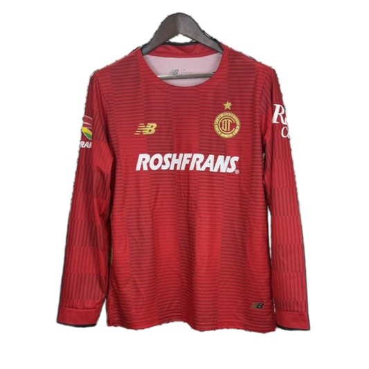 Deportivo Toluca 2025/26 Home Jersey – Player Version – Long Sleeve – Red