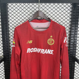 Deportivo Toluca 2025/26 Home Jersey – Player Version – Long Sleeve – Red