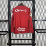 Deportivo Toluca 2025/26 Home Jersey – Player Version – Long Sleeve – Red