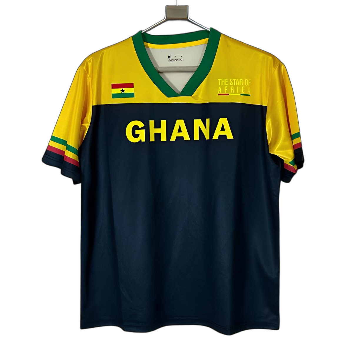 Ghana 2026 Jersey – Black/Yellow – Star Africa