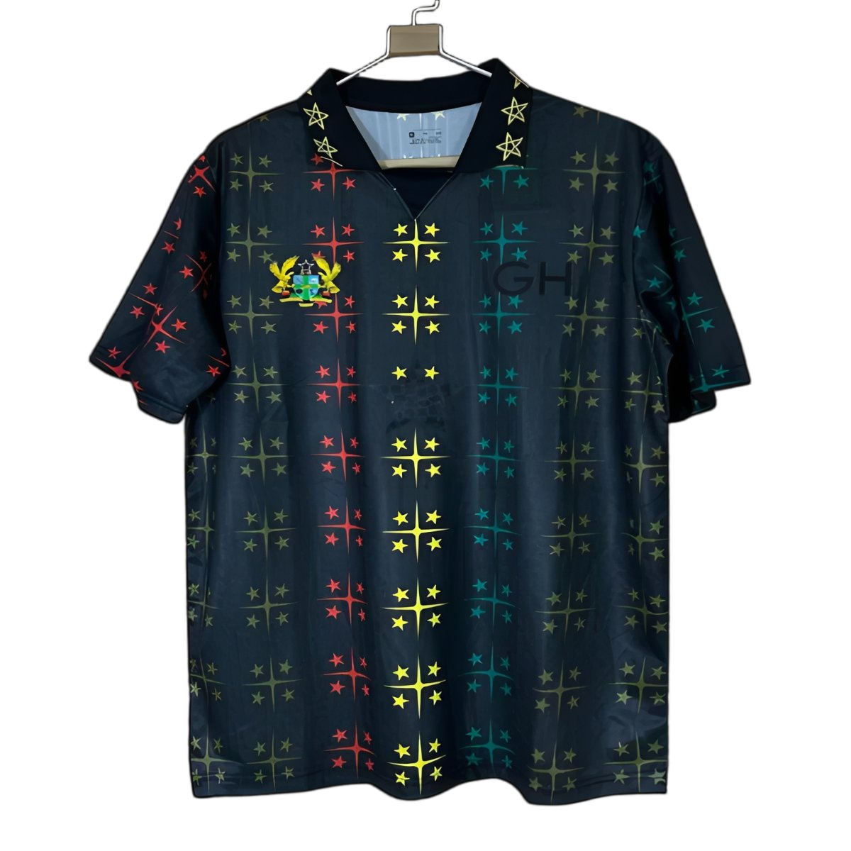 Ghana 2026 Jersey – Black – Heritage