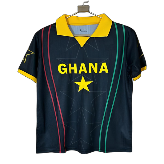 Ghana 2026 Training Jersey – Black – Star