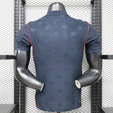 USA 2026 Away Jersey – Player Version – Blue/Navy – All Over Star Pattern