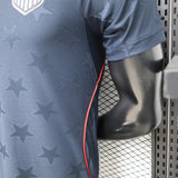 USA 2026 Away Jersey – Player Version – Blue/Navy – All Over Star Pattern
