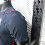 USA 2026 Away Jersey – Player Version – Blue/Navy – All Over Star Pattern