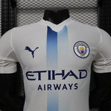 Manchester City 2026/27 Away Jersey – Player Version – White/Blue