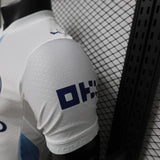 Manchester City 2026/27 Away Jersey – Player Version – White/Blue