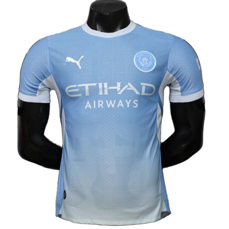 Manchester City 2026/27 Home Jersey – Player Version – White/Blue