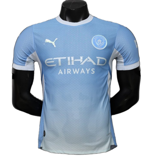 Manchester City 2026/27 Home Jersey – Player Version – White/Blue