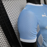 Manchester City 2026/27 Camisola principal – Versão jogador – Branco/Azul