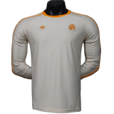 Bayern Munich 2026/27 Jersey – Player Version – Long Sleeve – White – Cream Vintage Remake