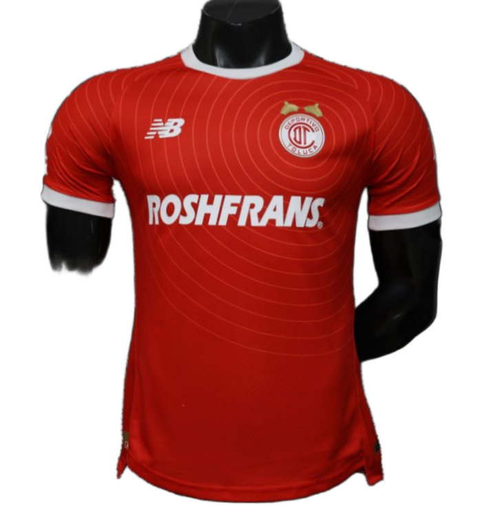 Deportivo Toluca 2026/27 Home Jersey – Player Version – Red