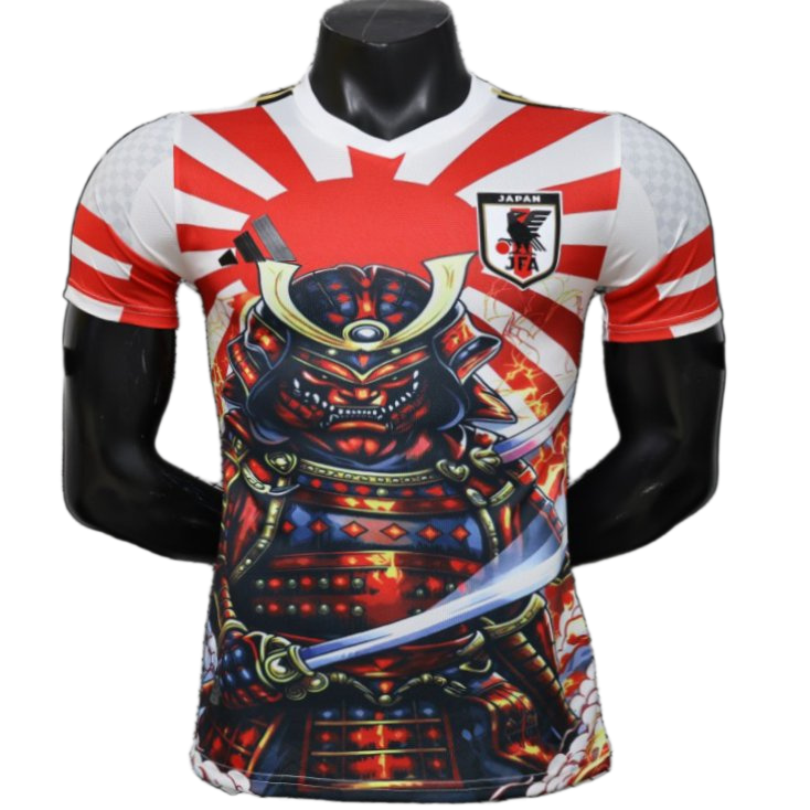 Japan 2026 Jersey – Player Version – Special Edition – White – Samurai Rising Sun