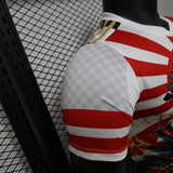 Japan 2026 Jersey – Player Version – Special Edition – White – Samurai Rising Sun