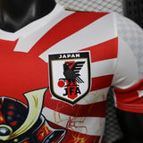 Japan 2026 Jersey – Player Version – Special Edition – White – Samurai Rising Sun