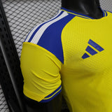 Sweden 2026 Home Jersey – Player Version – Blue/Yellow – Panel
