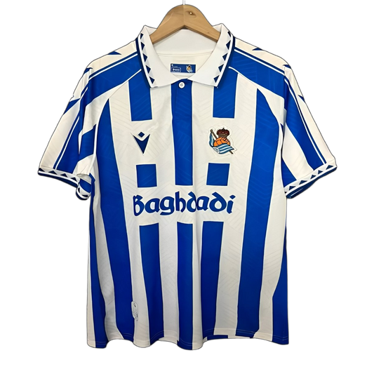 Real Sociedad Vintage Remake 2026/27 Home Jersey – Retro Version