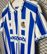 Real Sociedad Vintage Remake 2026/27 Home Jersey – Retro Version