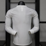 Leeds United 2025/26 Home Jersey – Player Version – Long Sleeve – White