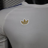 Leeds United 2025/26 Home Jersey – Player Version – Long Sleeve – White