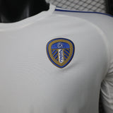 Leeds United 2025/26 Home Jersey – Player Version – Long Sleeve – White