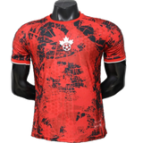 Canada 2026 Home Jersey – Player Version – Black/Red – Grunge Print
