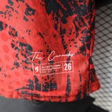 Canada 2026 Home Jersey – Player Version – Black/Red – Grunge Print