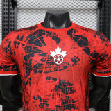 Canada 2026 Home Jersey – Player Version – Black/Red – Grunge Print