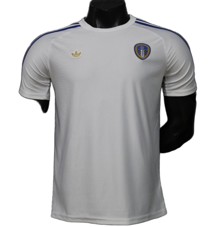 Leeds United 2025/26 Home Jersey – Player Version – White