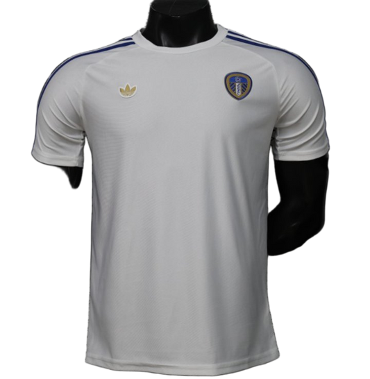 Leeds United 2025/26 Home Jersey – Player Version – White
