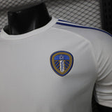 Leeds United 2025/26 Home Jersey – Player Version – White