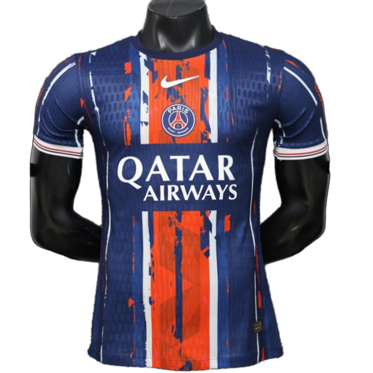 Paris Saint – Germain 2025/26 Home Jersey – Player Version – Blue/Navy/Orange