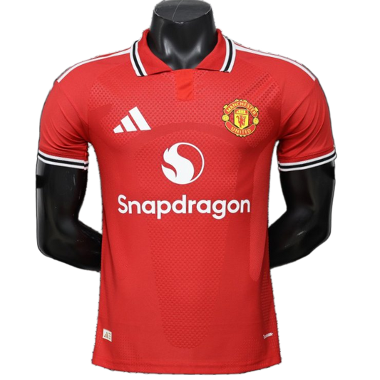 Manchester United 2025/26 Home Jersey – Player Version – Red