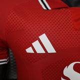 Manchester United 2025/26 Home Jersey – Player Version – Red