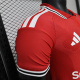Manchester United 2025/26 Home Jersey – Player Version – Red