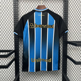 Grêmio 2026/27 Home Jersey – Blue/Black with V-Neck