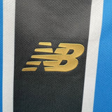 Grêmio 2026/27 Home Jersey – Blue/Black with V-Neck