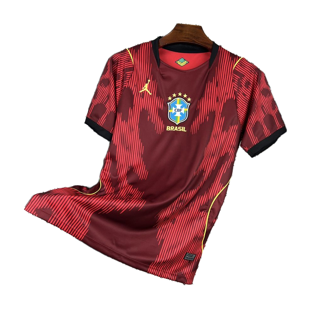 Brazil 2026 Goalkeeper Jersey – Burgundy