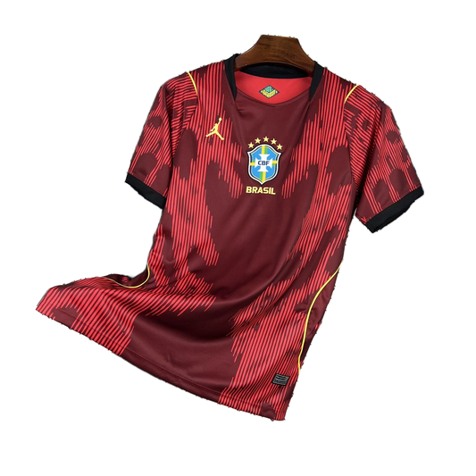 Brazil 2026 Goalkeeper Jersey – Burgundy