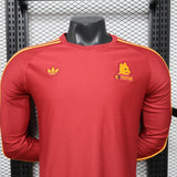 Roma 1984/85 Home Jersey – Player Version – Long Sleeve – Retro Version – Red