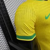 Brasil 2026 Camiseta local – Versión jugador – Edición especial – Amarillo