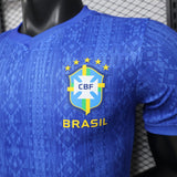 Brazil 2026 Away Jersey – Player Version – Special Edition – Blue